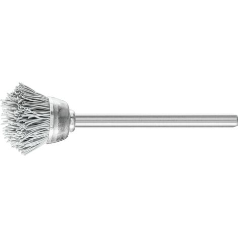 PFERD TOOLS Miniatur- Topfbürste TBU Ø18 mm Schaft-Ø3 mm SiC-Filament-Ø0,25 Korn 800 10 Stk