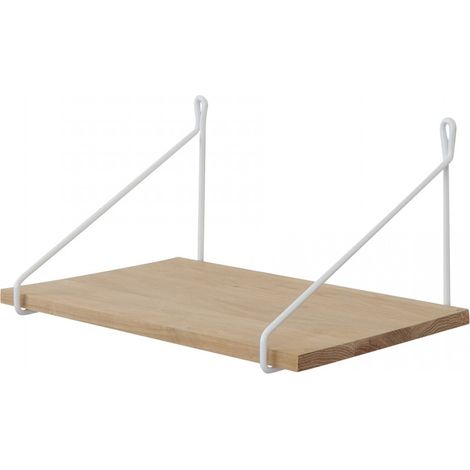 Etagère Vintage Chêne Rustique Brut 40 x 25 cm (1/4)