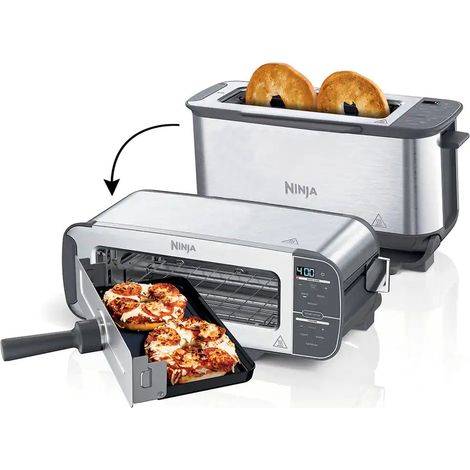 Ninja ST202EU Foodi 3-in-1-Toaster mit Grill und Sandwichpresse (1/2)
