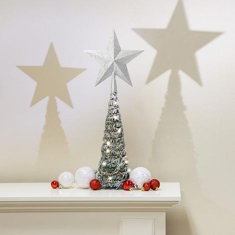 Star Shaped Christmas Tree, Christmas Tree Decorations (1/2)