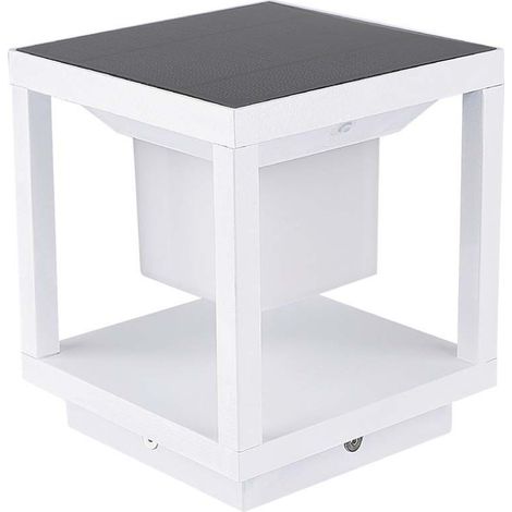 V-TAC 2W Solar LED Stehleuchte Bewegungsmelder Weiß Warmweiß IP65 (1/5)