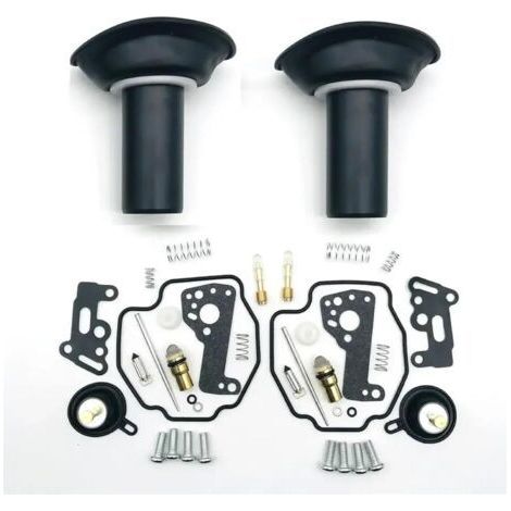 Kit de reparación de carburador de moto para Yamaha Virago 535 XV535 XV535, kit de reparación de aislante de pistón, piezas de repuesto para carburador (1/4)