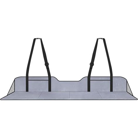 Materassino per auto non gonfiabile - materasso per sedile posteriore, design pieghevole e confortevole, amplia lo spazio del bagagliaio, fornito con una pratica borsa per il trasporto.