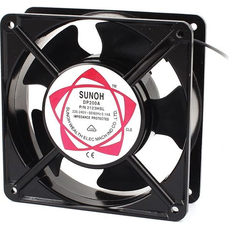 Compatible pour SUNON DP300A 3123HBL 380V 0.24A 12038 12cm 2-Wire Ventilateur de Refroidissement