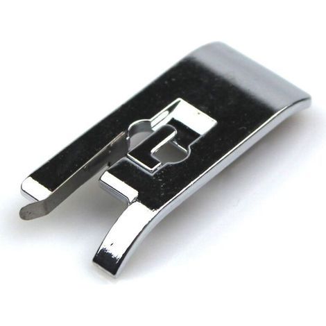 Pied de biche surjeteuse overlock universel compatible avec machines à coudre Singer Janome Brother Toyota Elna système snap-on (1/2)