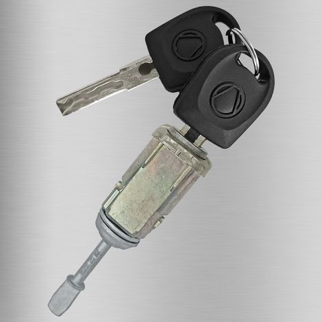 Suitable for Volkswagen Passat B5 right door lock cylinder with 2 keys, car modification and replacement lock cylinder 1J0837168 (1/4)