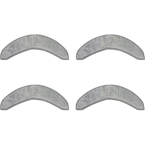 4 almohadillas lavables para fregona húmeda，aptas para iRobot Roomba Combo j7+ y Combo j9+ (1/5)