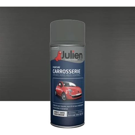 Bombe de peinture JULIEN Carrosserie Gris Quartz Brillant (37062) 0,4 L (1/2)