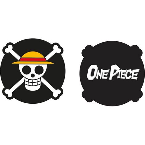 Coussin forme One Piece Logo Pirate 40x40cm (1/2)