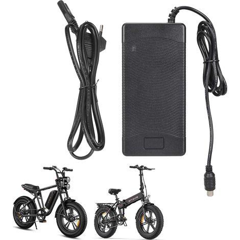 Chargeur 54,6V 2A pour ENGWE EP-2 Pro/Engine Pro Vélo Électrique Scooter 48V Batterie Lithium-ION Charge Rapide Arrêt Automatique Protection Multiple (1/5)