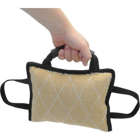 Housse de coussin Durable pour entraînement de chien, pour remorqueur mordant, avec poignée (1/5)