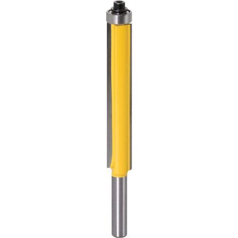 Fraise à Bois Extra-Longue 76,2 mm – Mèche Droite pour Rabotage Précis – Tige de 8 mm – Compatible avec Fraiseuses et Machines à Bois (1/4)