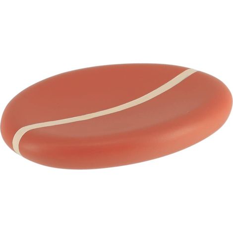 Ovale seifenschale aus polyresin, abgerundet - terrakotta - Tendance
