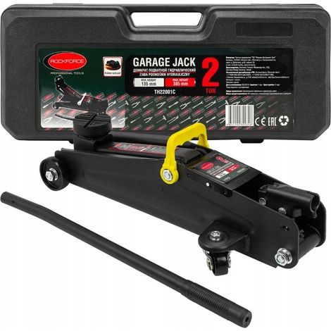 Jack Rockforce 2.0T "a rana" + gomma per jack + custodia 135 - 385 mm (1/4)