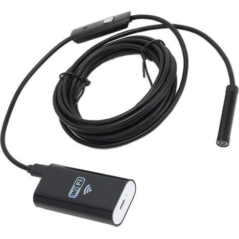 WiFi-Inspektionskamera 720P HD Drahtlose Inspektion Endoskop Endoskop 8 LED-Licht / IP67 wasserdichte Schlangenrohr-Abflusskamera für Android & für IOS-Smartphone (2M)