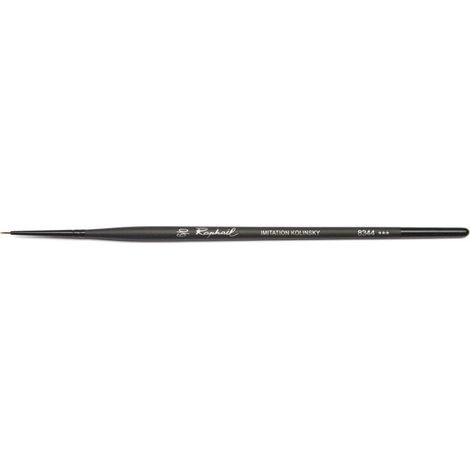Pinceau - Rond - Pointe fine - Aquarelle - Raphaël - Stradivarius - Série 8433 - N°6/0 (1/2)