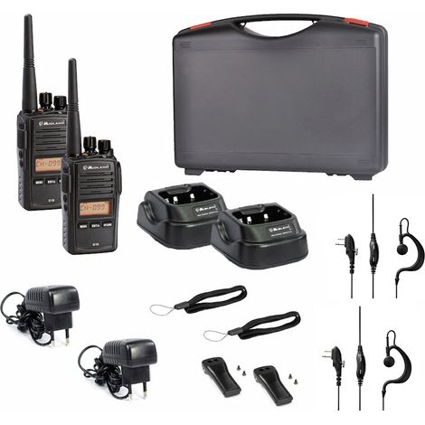 Midland G18 Pro NC 2er Koffer C1145.S5 Emetteur-récepteur PMR jeu de 2 (1/5)