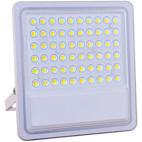 Projecteur LED Extérieur 50W, 5000LM Éclairage de Sécurité Extérieur, IP67 Imperméable Spot LED Extérieur Blanc Froid 6500K Pour Patio, Jardin, Garage, Terrasse, Square, Usine, Entrée, Cour (1/4)