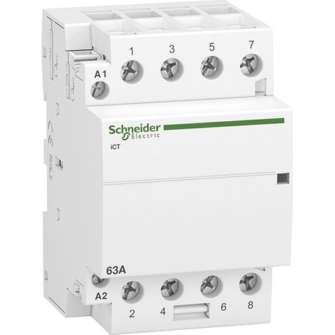 Contactor modular 63A 4Z 0R 230V AC iCT A9C20864 (1/3)