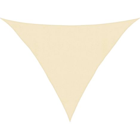 Maison Exclusive - Sonnensegel 160 g/m² Creme 4x4x5,8 m HDPE