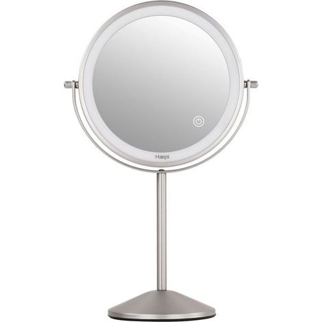 Miroir Haepi Bella - Standspiegel mit doppelter Vergrößerung und beleuchtet, wiederaufladbar (1/5)