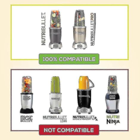Gobelets de Remplacement Compatibles lot de 2 plastique 600 ml (1/2)