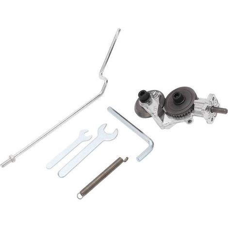 Adaptateur de coupe-tôle électrique - ZERONE - pour perceuse - acier allié - blanc - durable (1/4)