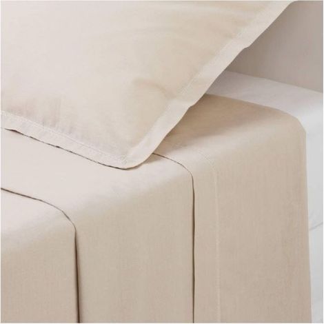 Drap plat percale Collection Grand Confort (1/2)
