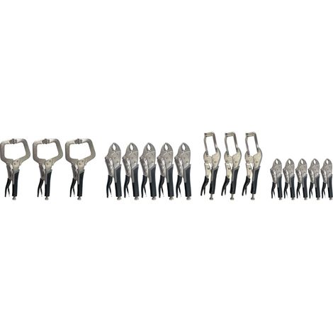 Lot de 16 pinces étaux - OM 8069 - CLAS Equipements