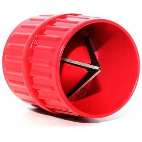 6-38 mm (1 pièce) Tubes de tuyauterie en cuivre universels en plastique ébavureur 2 en 1 pour usage intérieur et extérieur (1/5)