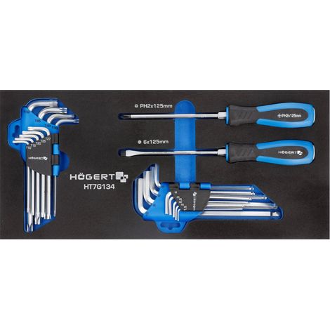 Ensemble d'outils Hogert HT7G134 20 unités