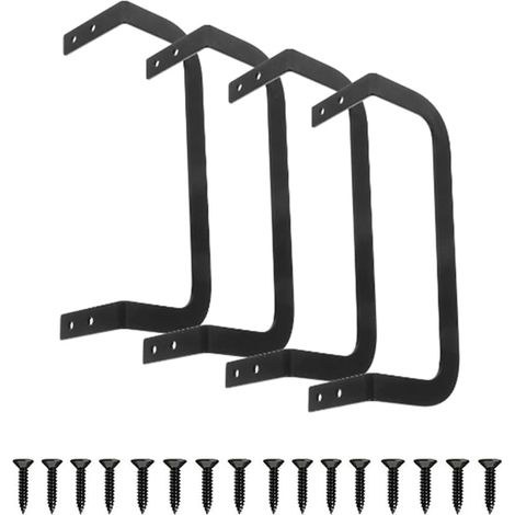La Barre de Retenue de en Métal Empêche le Butoir de de Glisser pour Empêcher le Support de Glisser en Place. (1/5)