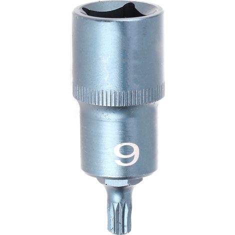 Clé à douille 12 pans à embout rapide en acier allié S2 antirouille, outil pneumatique électrique (1/5)