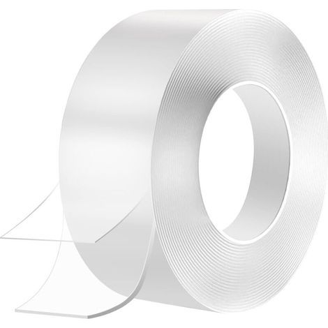 Double Adhesive Tape 5mx 50mm x 2mm Montagetape Nano Tape Montagetape Extra Thick Clear Acrylic