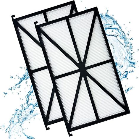 2 cartouches filtrantes pour robot nettoyeur de piscine, compatibles avec le robot nettoyeur de piscine Hayward Tiger Shark Aqua Vac RCX70101 PAK2-AquaForge (1/5)