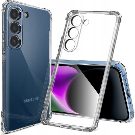 Funda para Samsung Galaxy S23 Plus, carcasa trasera antichoque + cristal (1/5)