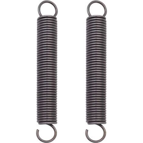 Ulisem Stahl-Zugfedern, verlängerte Druckfedern, Doppelhakenfedern – 2 x 18 x 150 mm (1/5)