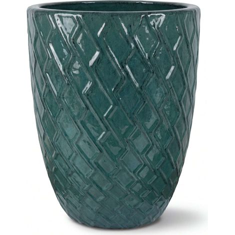 Vaso ZEUS 30x44cm nebbia di giada (1/4)