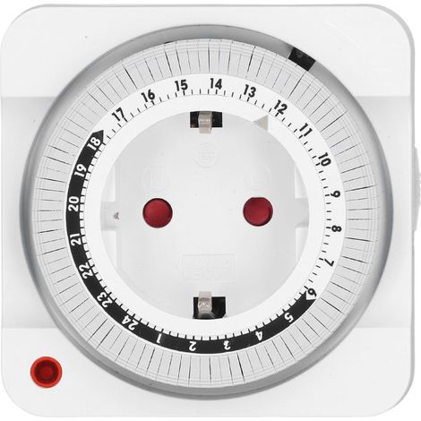 Automatischer 24-Stunden-Countdown-Timer mit 15-Minuten-Intervallen für E-Bikes, 230-V-EU-Stecker (1/5)