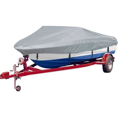 Maison Exclusive - Housses de bateau 2 pcs Gris Longueur 519-580 cm Largeur 294 cm (1/5)
