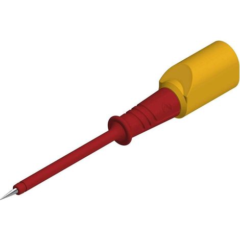 Pointe de touche SKS PRUEF 2 S R femelle 4 mm rouge 1 pc(s)