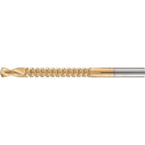 ALPEN Universal-Fräsbohrer HSS-TIN Länge 93 mm Bohrer ø 6 mm (1/2)