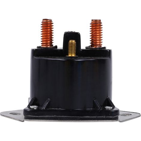 Lntyq Relais de commande de treuil, remplacement de relais de solénoïde de commande de treuil d'acier inoxydable 4 borne 72631 2863112V