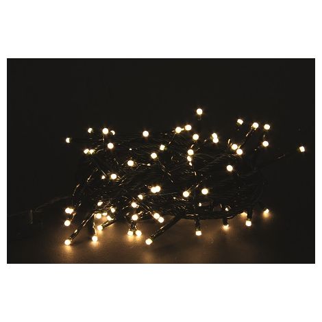 GIOCOPLAST MINI LUCI 180 LED BIANCO CALDO C/TIMER