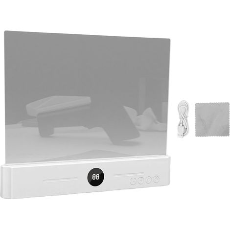 Lampe de Lecture Plate LED, Rechargeable à intensité Variable, 3 (1/5)