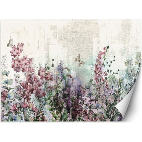 Fototapete Blumen Pflanzen Natur Bunt 300x210 cm (1/5)