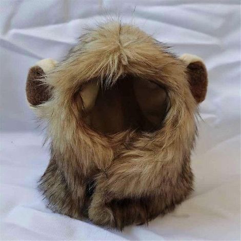 Chapeau mignon à crinière de lion pour chiens et chats, accessoires de décoration pour petits animaux de compagnie. (1/5)