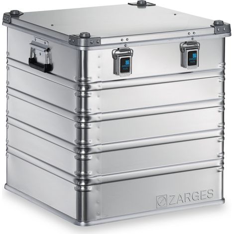 ZARGES, Caisse de transport en aluminium, capacité 175 l, L x (1/2)