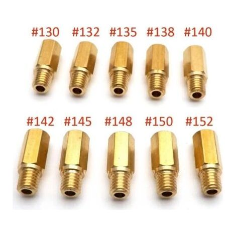 Injecteurs principaux pour carburateurs Keihin OKO KOSO PE et PWK FCR (10 pièces par paquet)