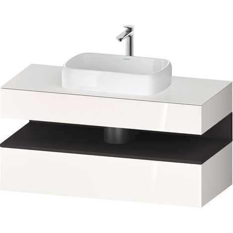 Duravit Collection One Meuble sous-vasque sur console, 1 tiroir, (1/2)